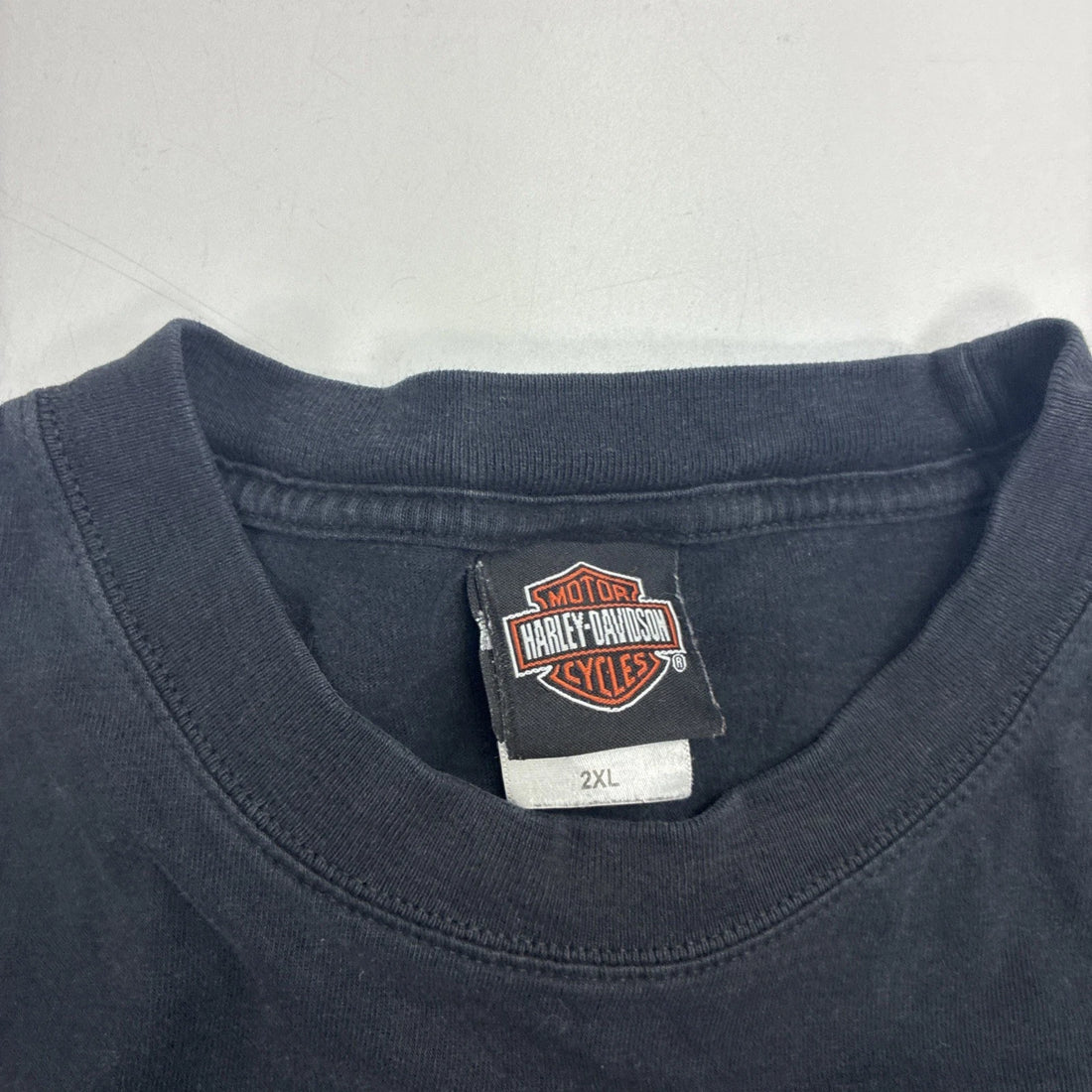 Vintage Harley Davidson Long Sleeve T-Shirt Size 2XL
