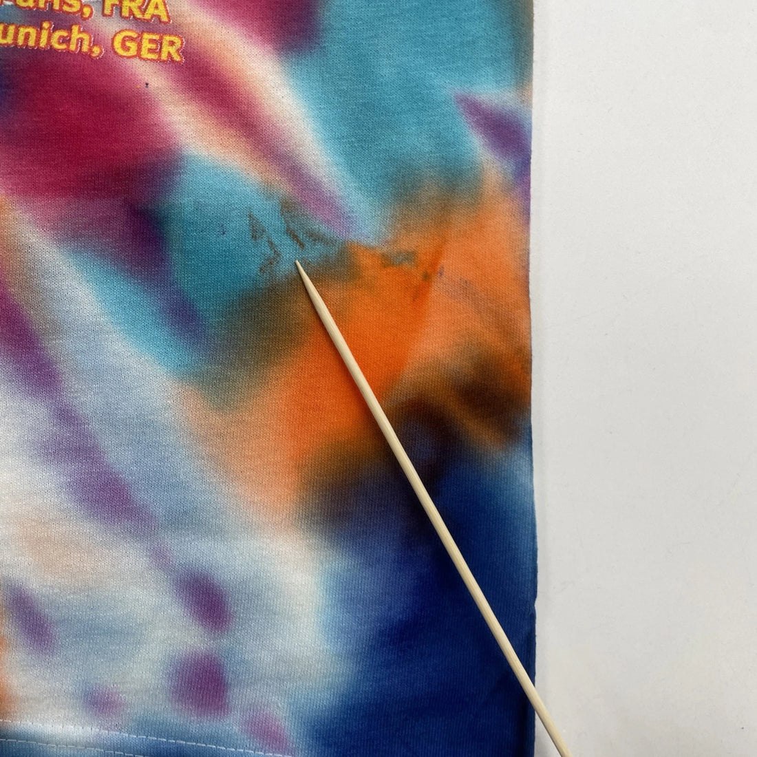 The Police Live Reunion Tour Tie Dye T-Shirt Size Medium Band Tee 2007