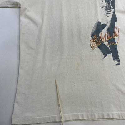 Vintage Bob Marley Exodos T-Shirt Size XL Double Sided 90s