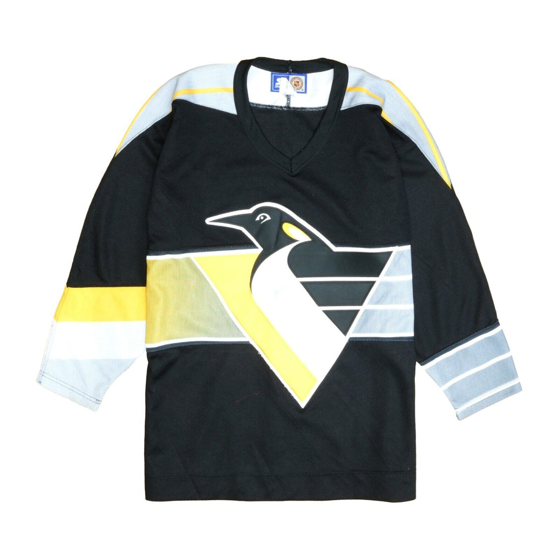 Vintage Pittsburgh Penguins Starter Jersey Youth Size XL Black 90s NFL