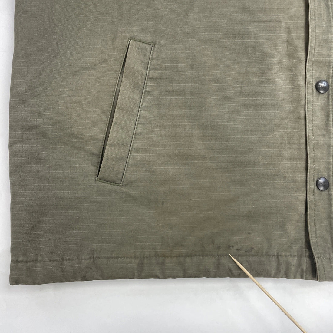 Carhartt Work Jacket Size XL Green Quilt Lined