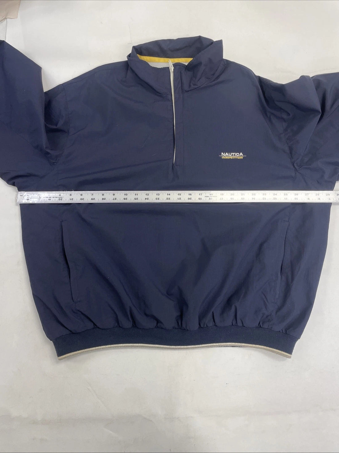Vintage Nautica Competition Sailing Pullover Anorak Windbreaker Light Jacket 2XL