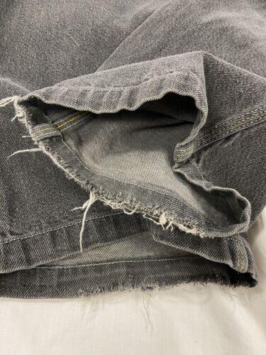 Vintage Mecca Denim Jeans Pants Size 34W X 32L Gray