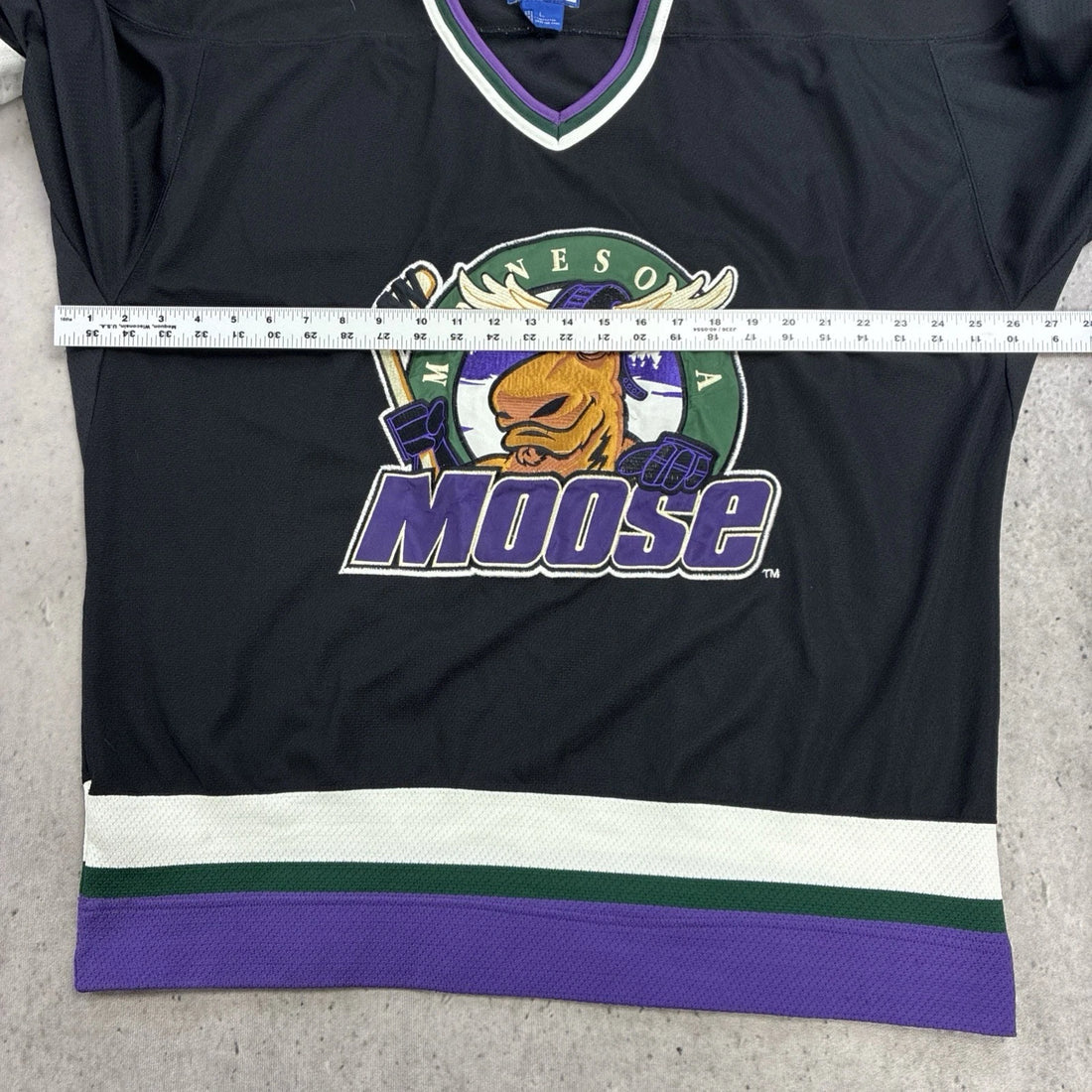 Vintage Minnesota Moose Starter Hockey Jersey Size Large IHL