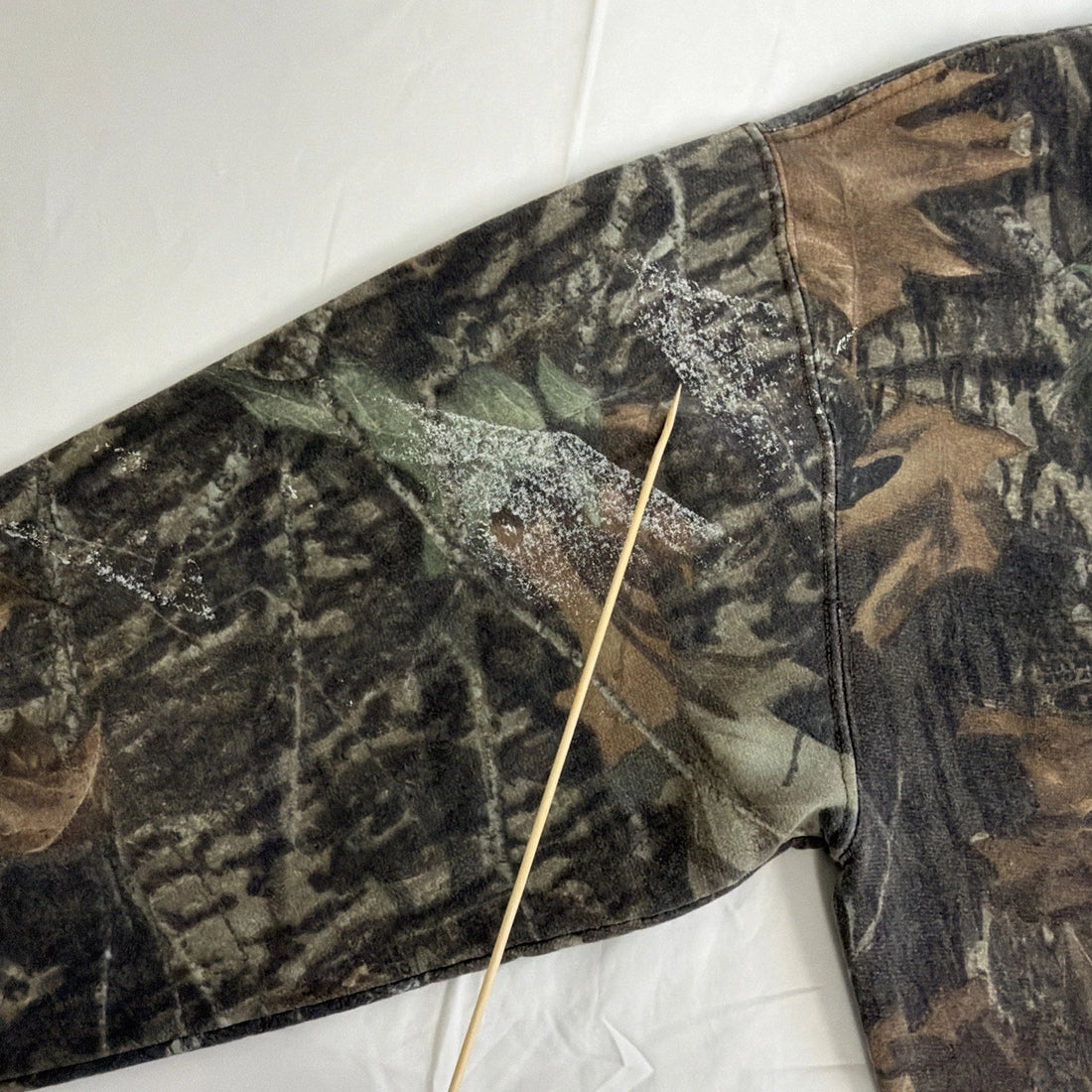 Mossy Oak Breakup Camo Crewneck Sweatshirt Size Medium