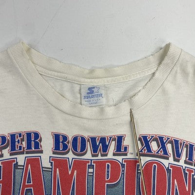 Vintage Dallas Cowboys Super Bowl XXVIII T-Shirt Size Large 90s NFL