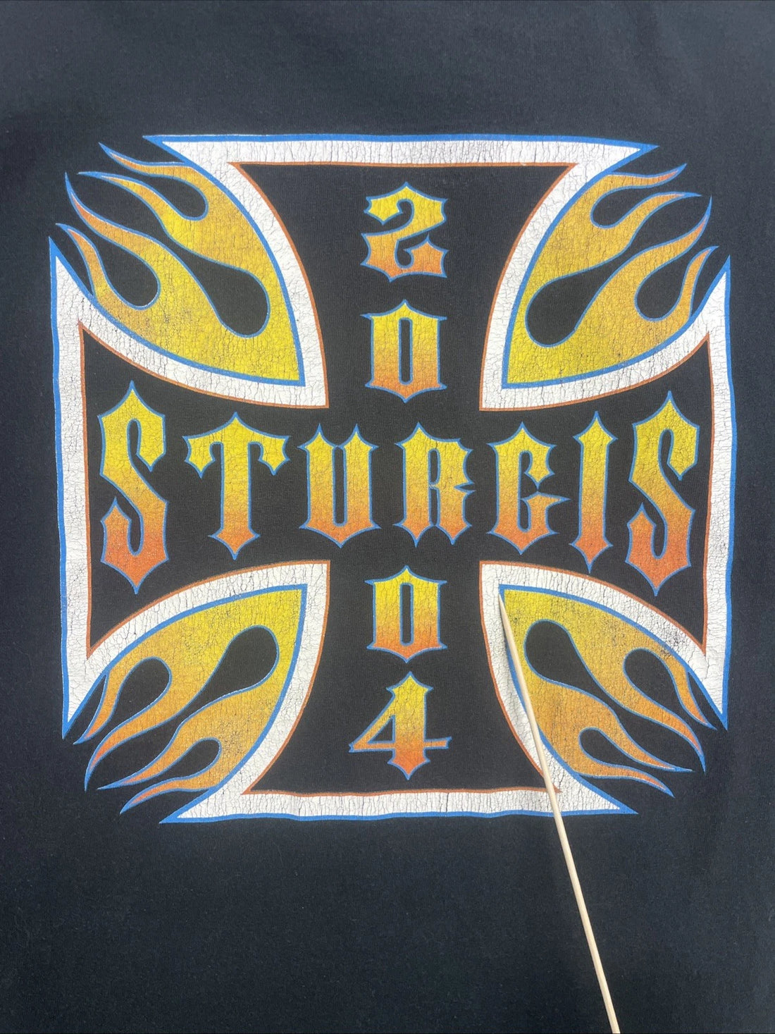 Vintage Harley Davidson Motorcycles Follow The Spirit Sturgis T-Shirt Large 2004