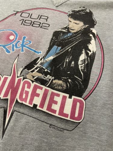 Vintage Rick Springfield Success Hasn't Spoiled Me Yet T-Shirt Large 1982 80s