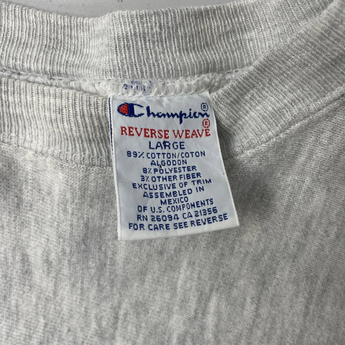 Vintage Kansas Jayhawks Champion Reverse Weave Sweatshirt Large 90s NCAA