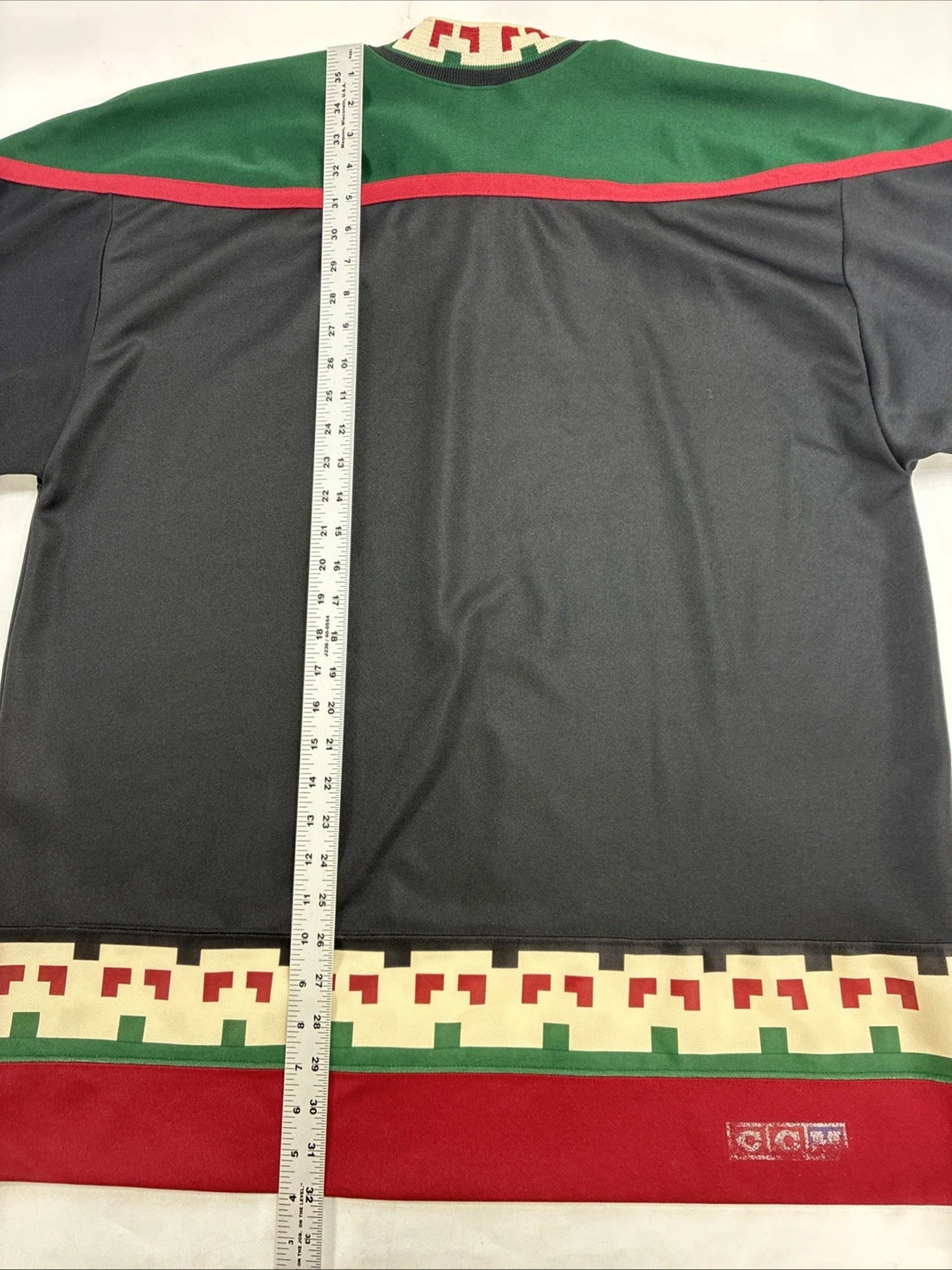Vintage Phoenix Coyotes Kachina Blank Black CCM Jersey Size XL NHL