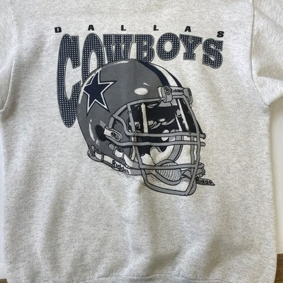 Vintage Dallas Cowboys Sweatshirt Crewneck Size Large 90s NFL