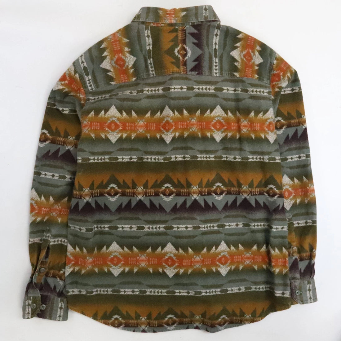 Woolrich Western Aztec Button Up Shirt Size XL