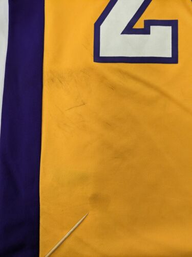 Los Angeles Lakers Kobe Bryant Adidas Jersey Size Small Purple Gold NBA