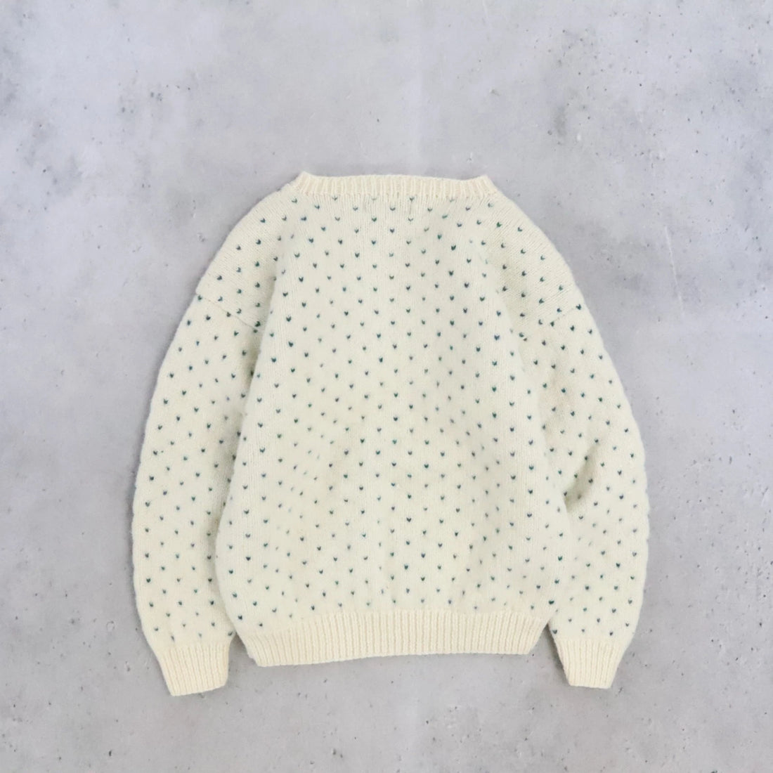 Eddie Bauer Christmas Wool Knit Crewneck Sweater Womens Size Medium 80s