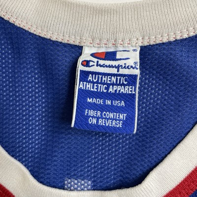 Vintage Fort Wayne Grant Hill Champion Basketball Jersey Size 48 Gold NCAA