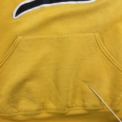 Vintage California Golden Bears Russell Athletic Sweatshirt Hoodie Medium Yellow