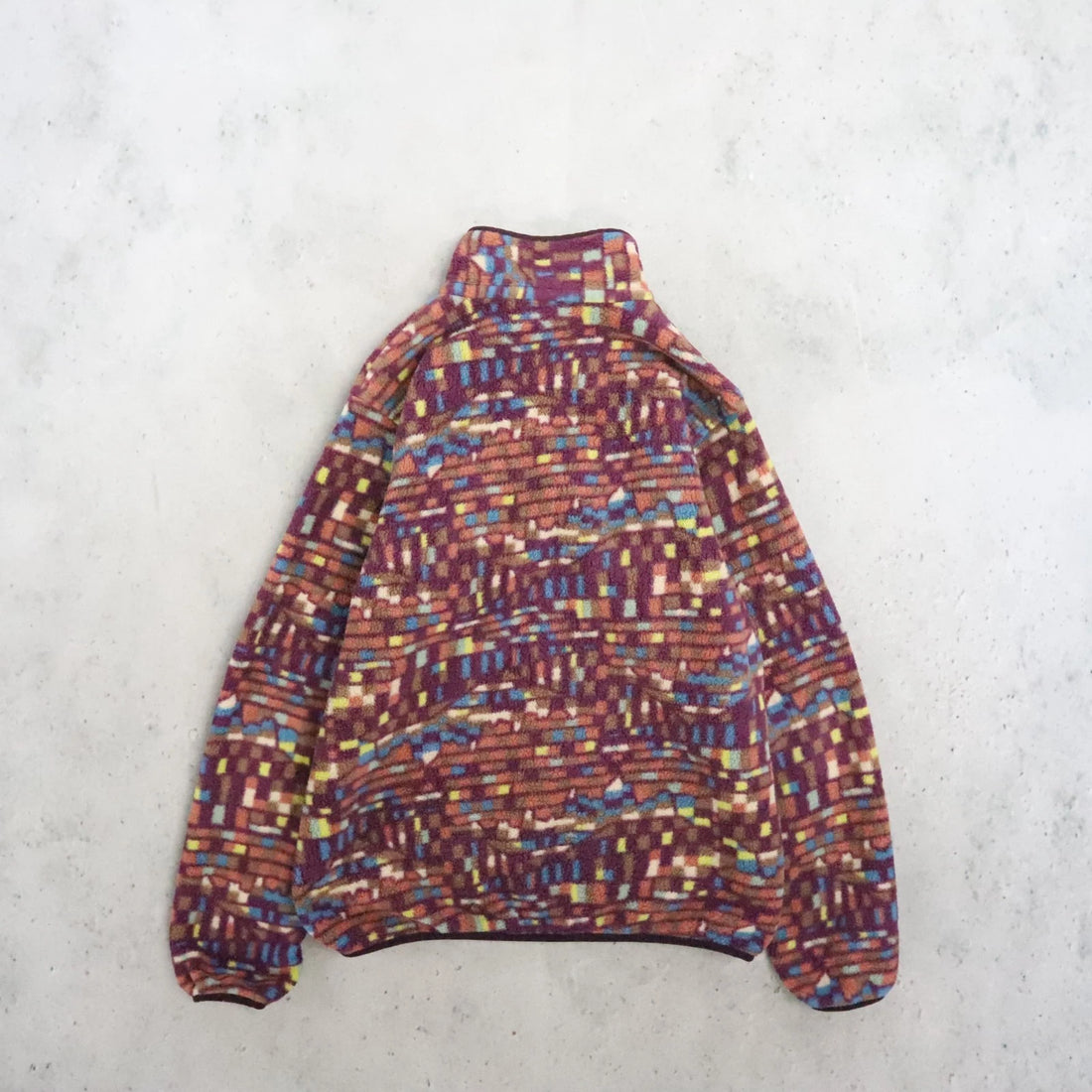 Patagonia Fitz Roy Synchilla Snap T Fleece Jacket Womens Size Medium