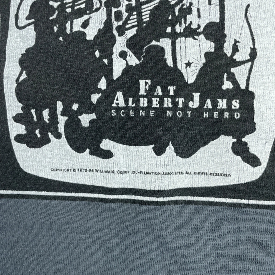 Vintage Fat Albert The Junkyard Gang T-Shirt Size Large Y2K