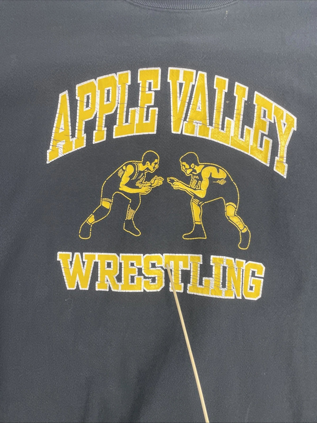 Vintage Apple Valley Wrestling Champion Reverse Weave Sweatshirt Size XL