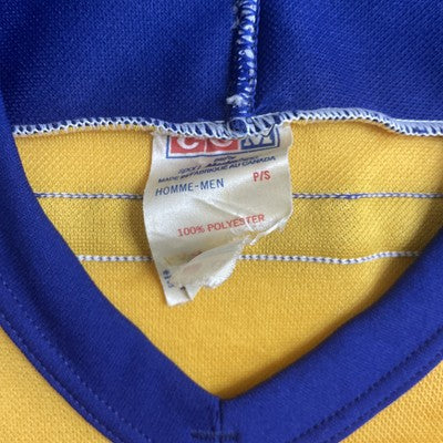 Vintage Sweden National Hockey Jersey Size Small 90s CCM IIHF