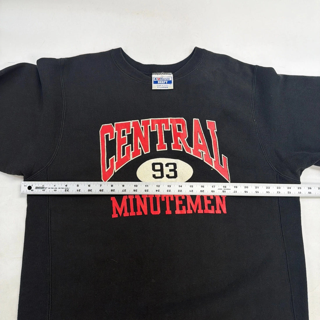 Vintage Central Minutemen Crewneck Sweatshirt Size XL 90s