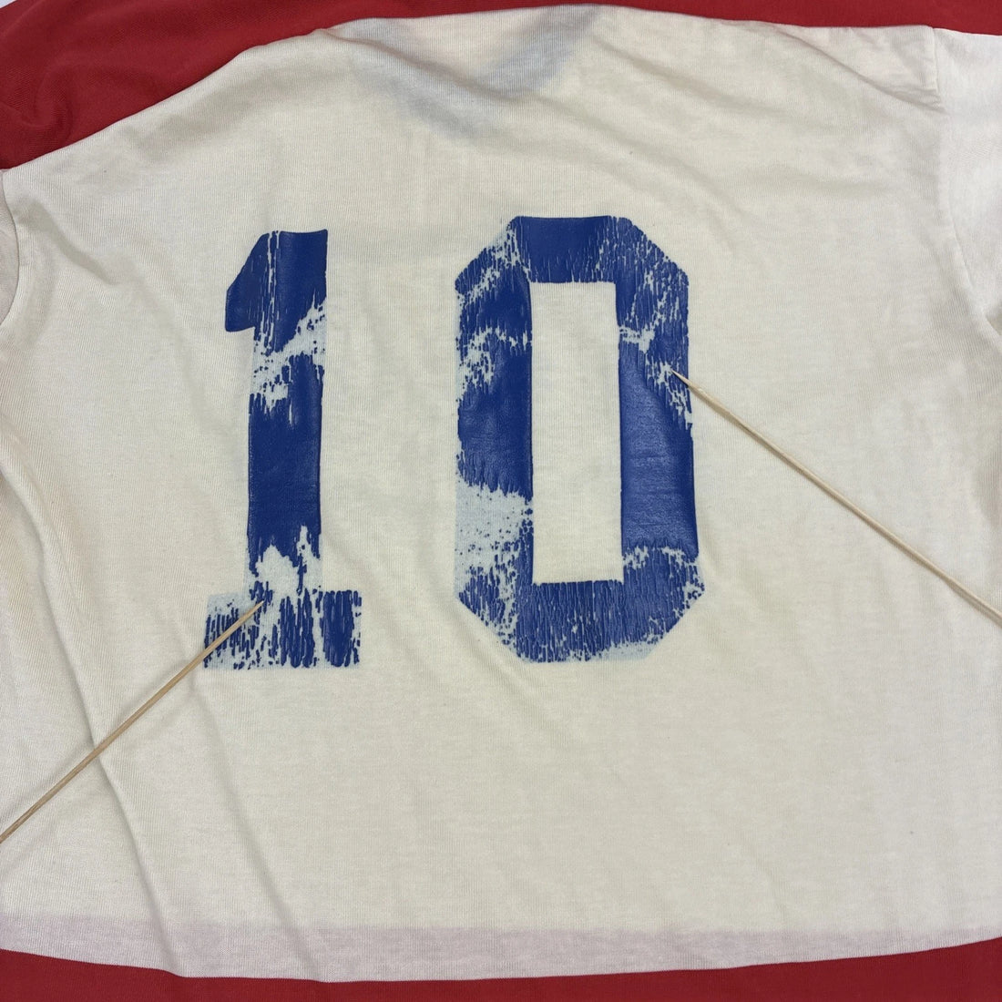Vintage Montreal Canadiens Guy LaFleur Sandow Sporting Knit Jersey Large 80s NHL