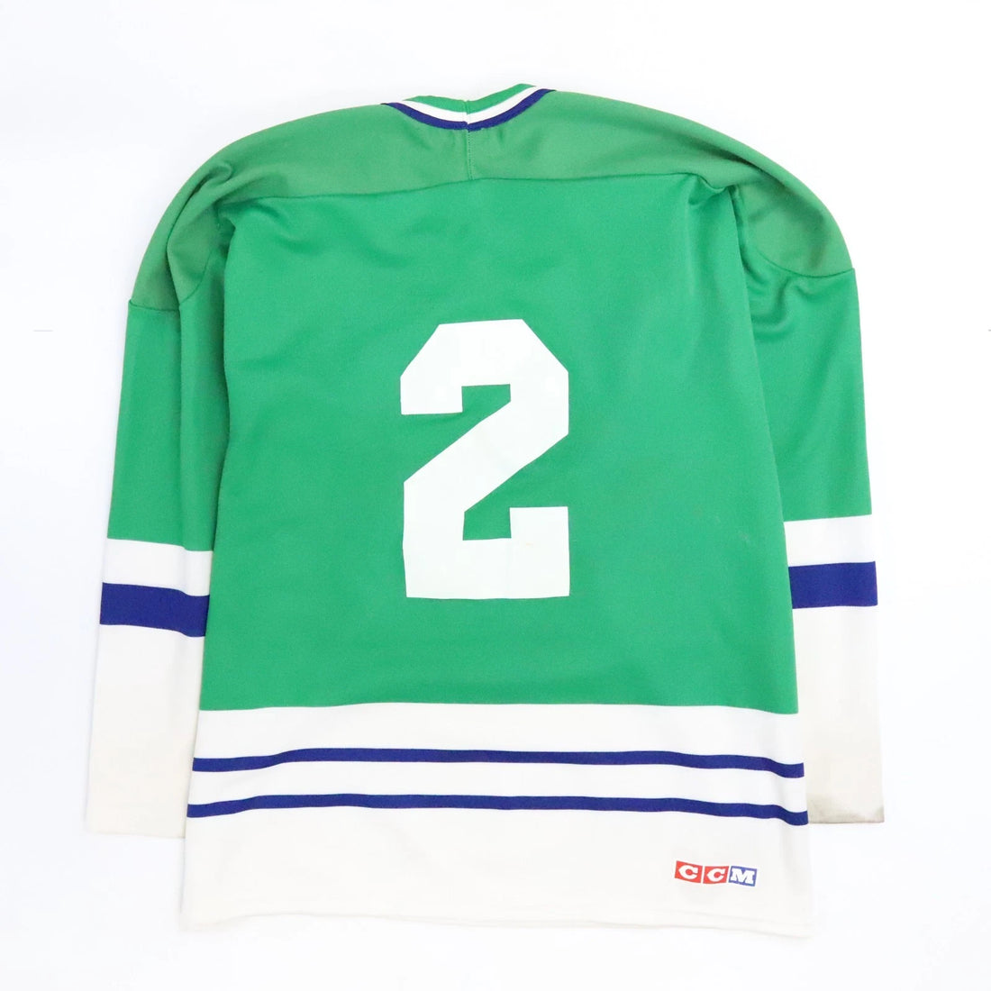 O.C. Ale-Ers CCM Hockey Jersey Size Large Green