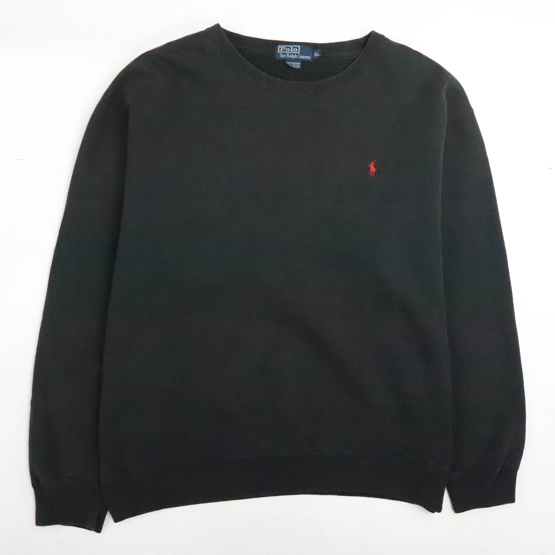 Vintage Polo Ralph Lauren Crewneck Sweatshirt Size XL Black