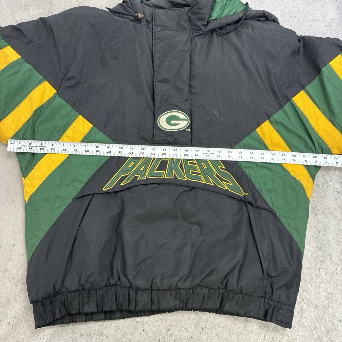 Vintage Green Bay Packers Starter Puffer Jacket Size XL NFL