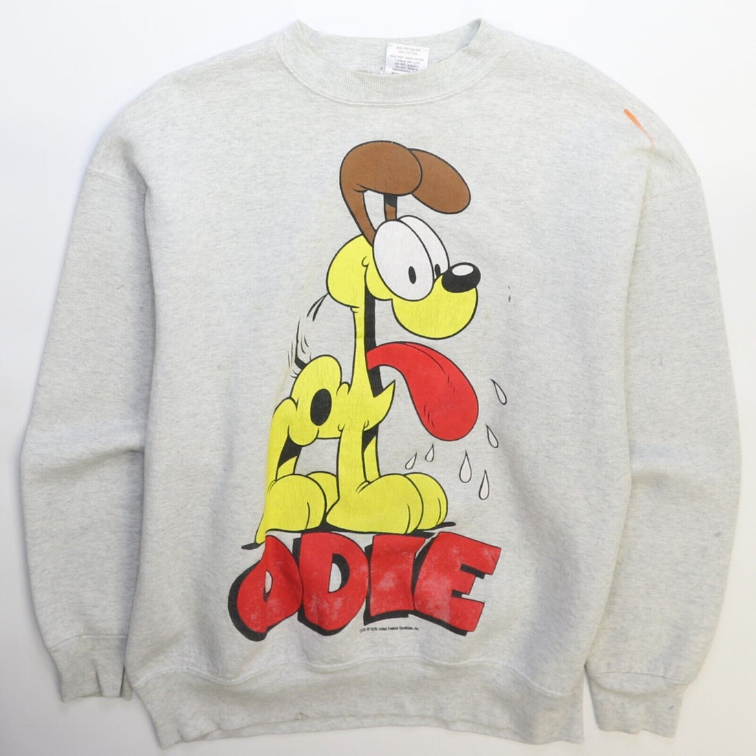 Vintage Odie Garfield Crewneck Sweatshirt Size One Size Cartoon