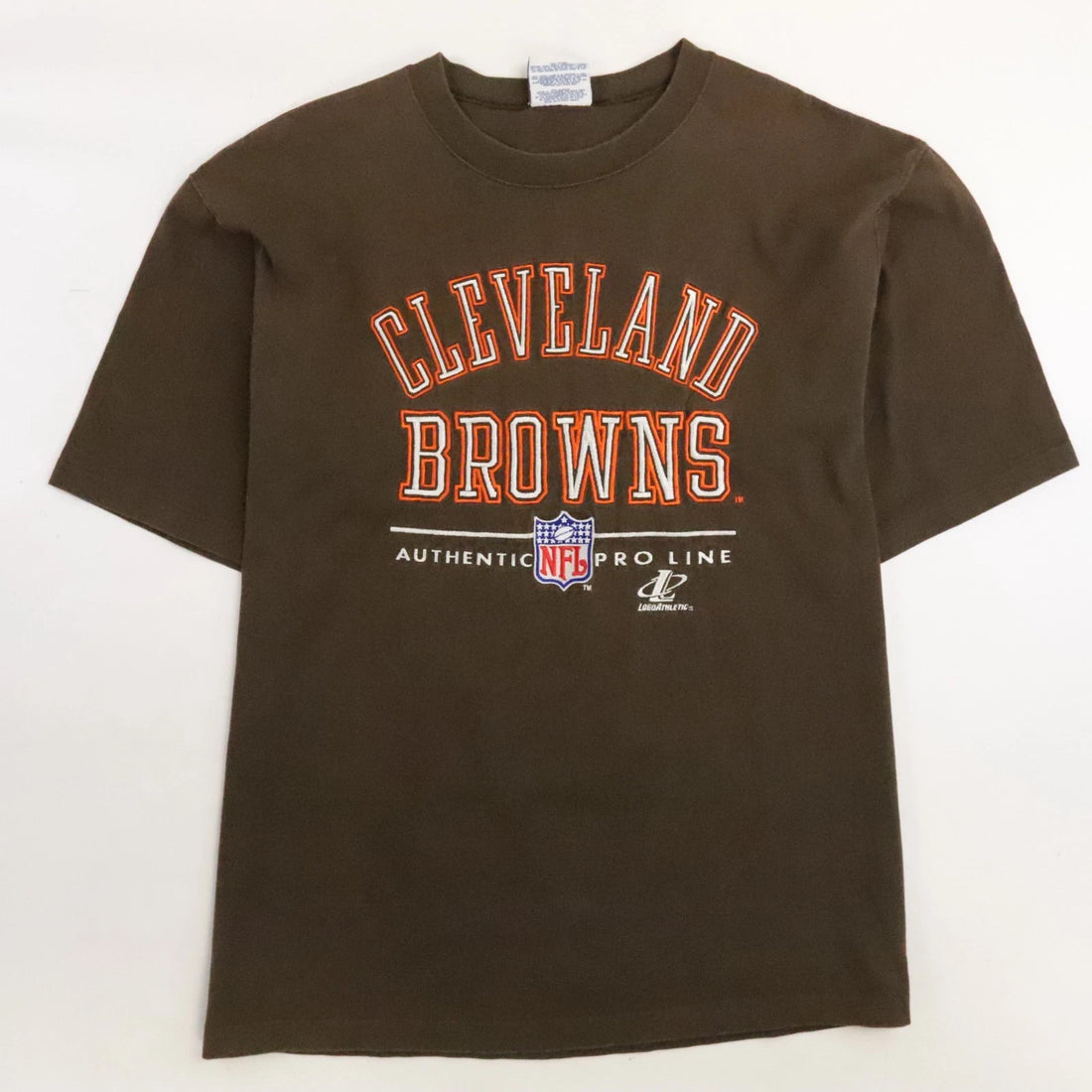 Vintage Cleveland Browns T-Shirt Size XL Embroidered NFL