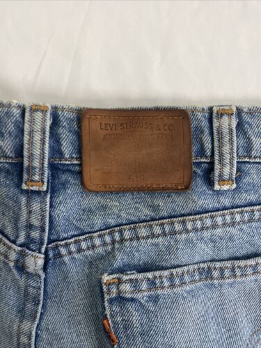 Vintage Levi Strauss & Co 506 Denim Jeans Pants 31 X 30 506190212 Orange Tab