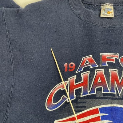 Vintage New England Patriots Super Bowl XXXI Sweatshirt Crewneck Large 90s NFL