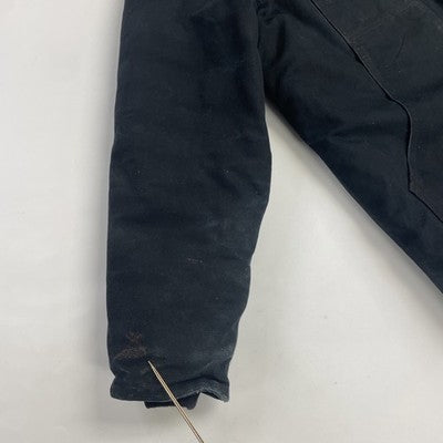 Carhartt Canvas Arctic Work Jacket Size Large Black