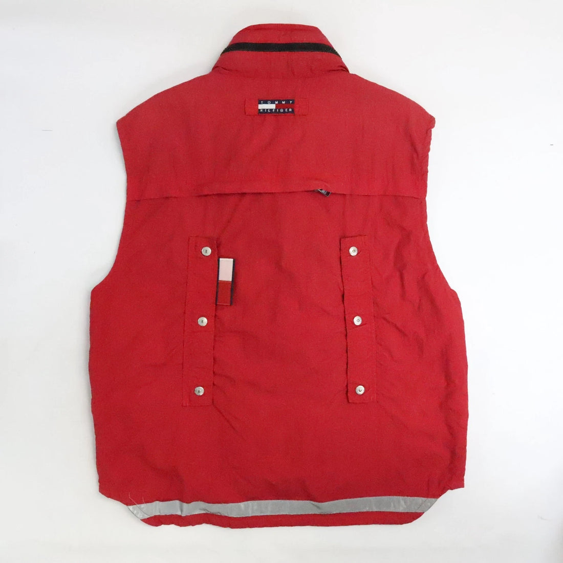 Vintage Tommy Hilfiger Alpine Vest Jacket Size XL Red