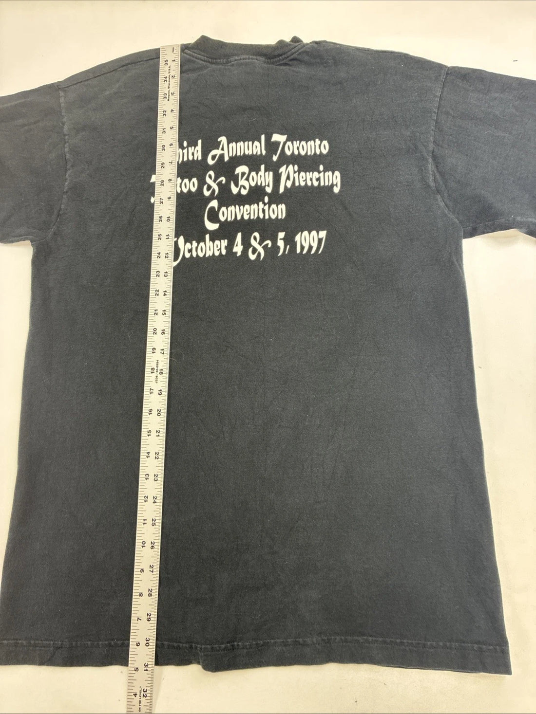 Vintage Toronto Body Piercing Convention Long Sleeve T-Shirt XL 1997