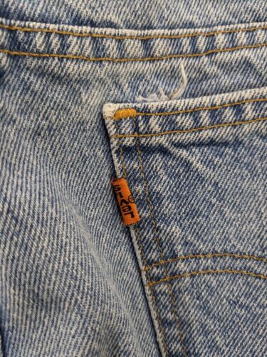Vintage Levi Strauss & Co 506 Denim Pants Size 38 X 30 Orange Tab 5061902120