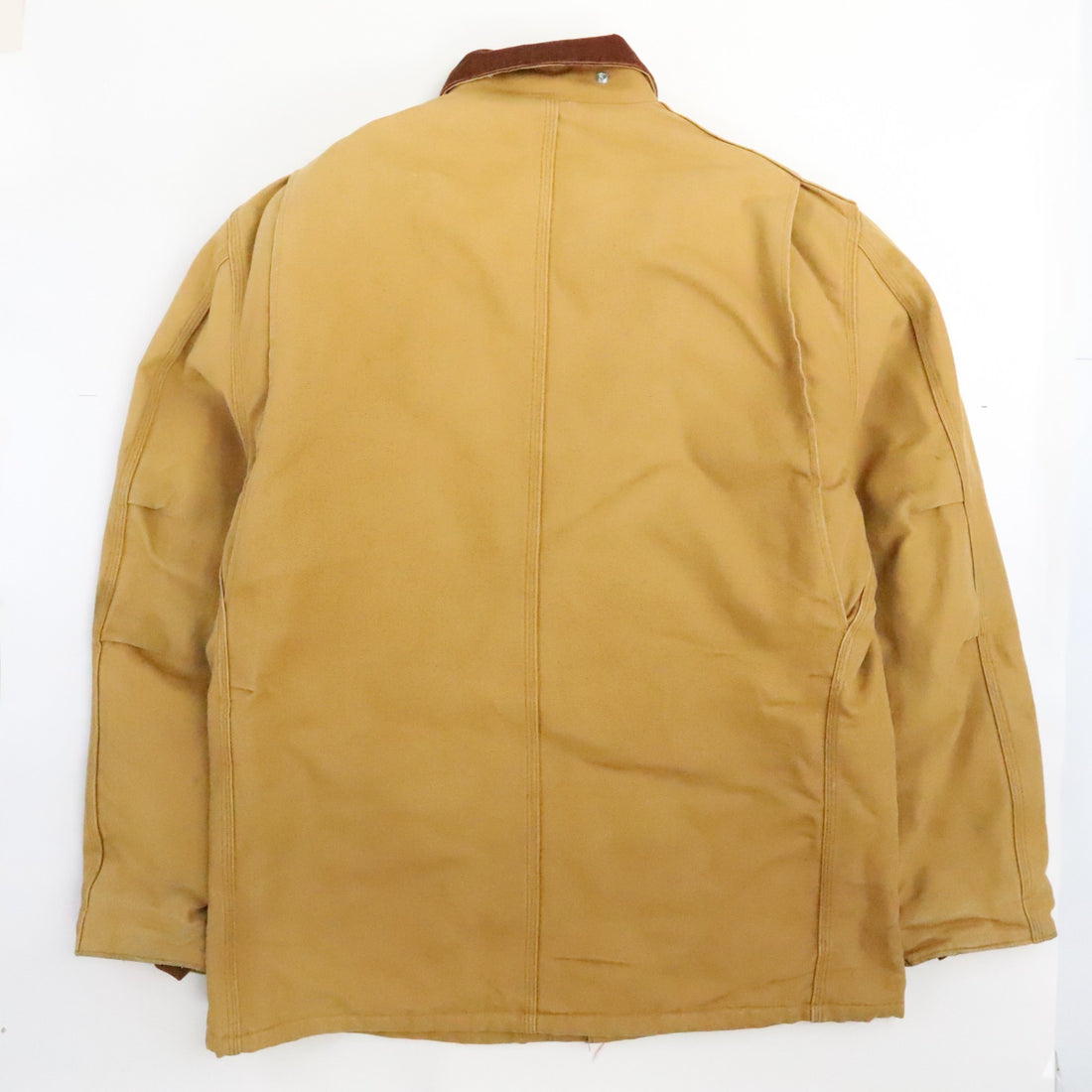Carhartt Canvas Arctic Work Jacket Size Large Tall Brown