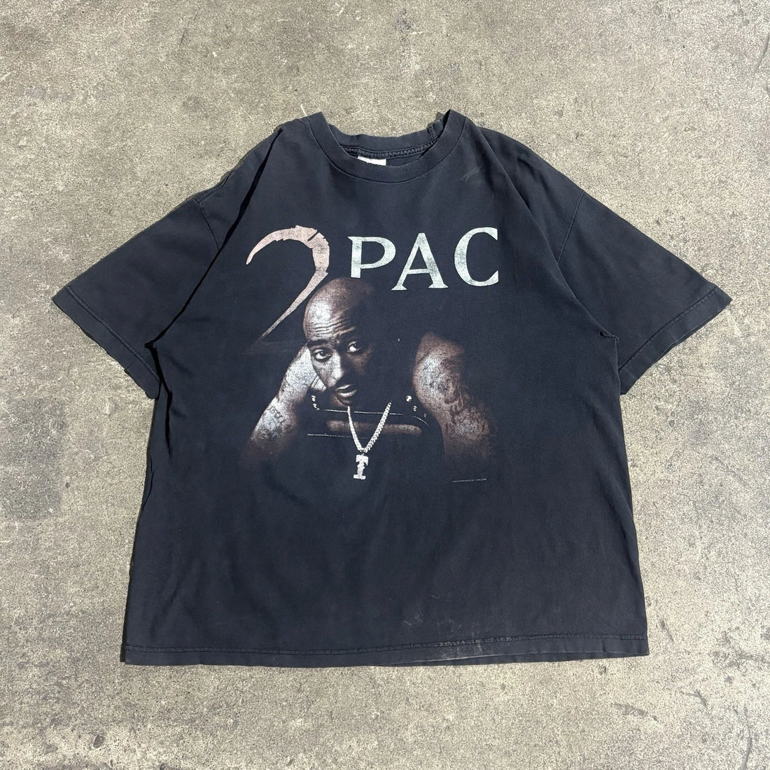 Vintage Tupac Heaven Ain't Hard 2 Find T-Shirt Size XL Rap Hip Hop 2Pac 90s