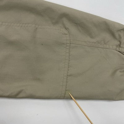 Vintage London Fog Bomber Jacket Size Large Beige