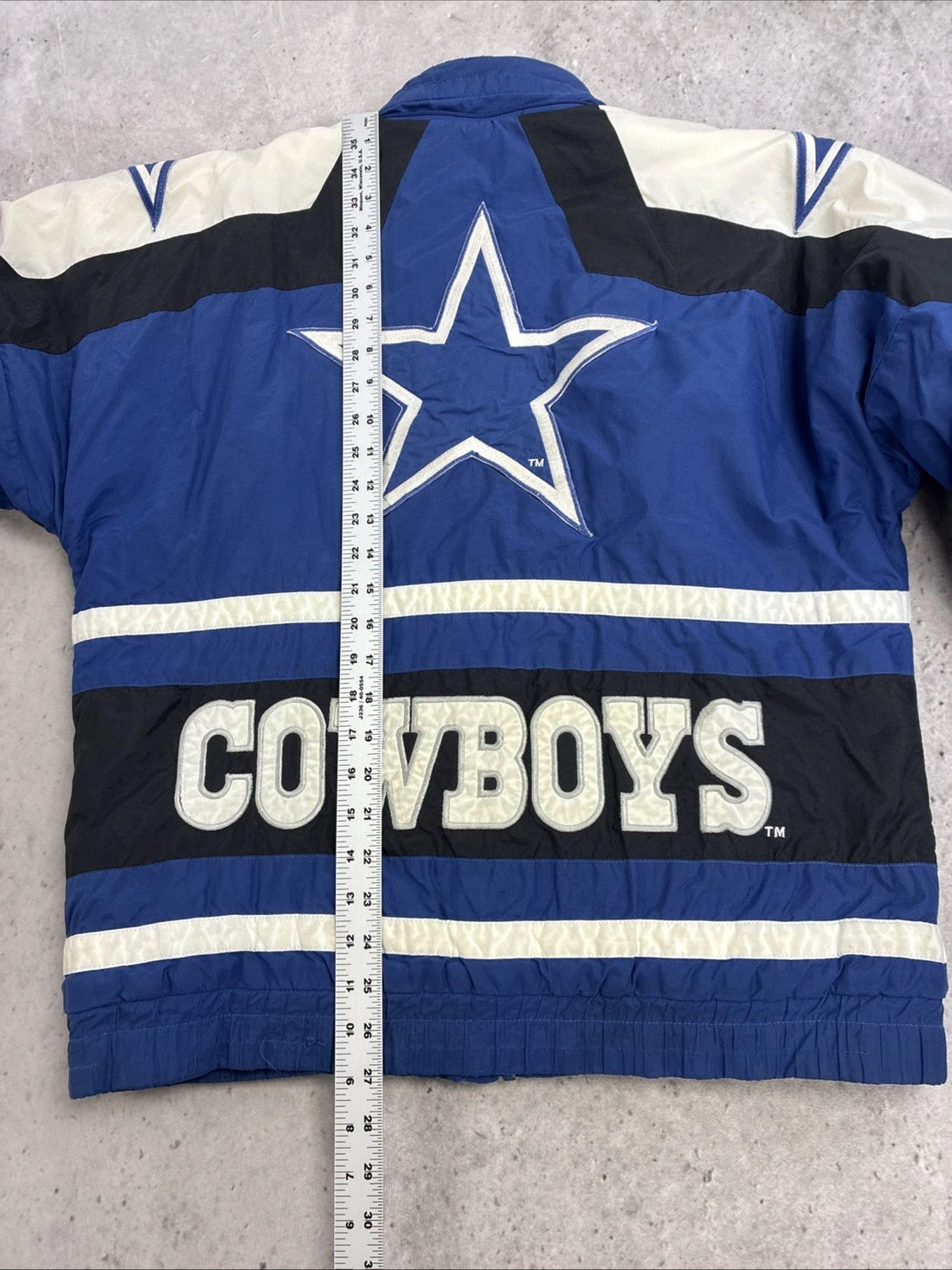 Vintage Dallas Cowboys Apex One Puffer Jacket Size Small NFL