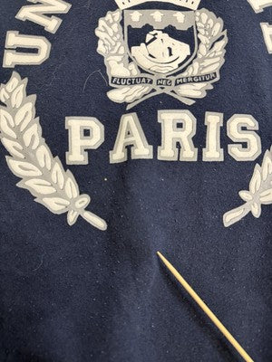 Universite Paris Crewneck Sweatshirt Size XL