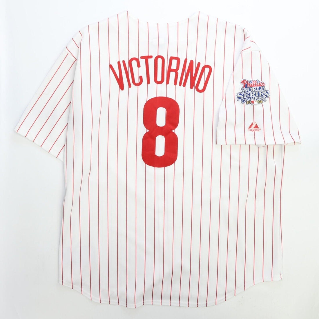 Philadelphia Phillies Shane Victorino Majestic Jersey Size XL 2008 MLB