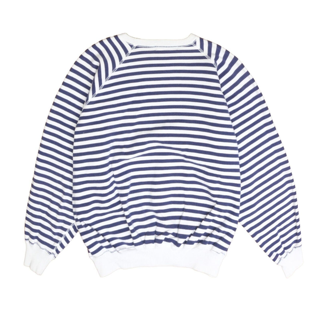 Vintage Polo Ralph Lauren Crest Sweatshirt Crewneck Size Large Striped