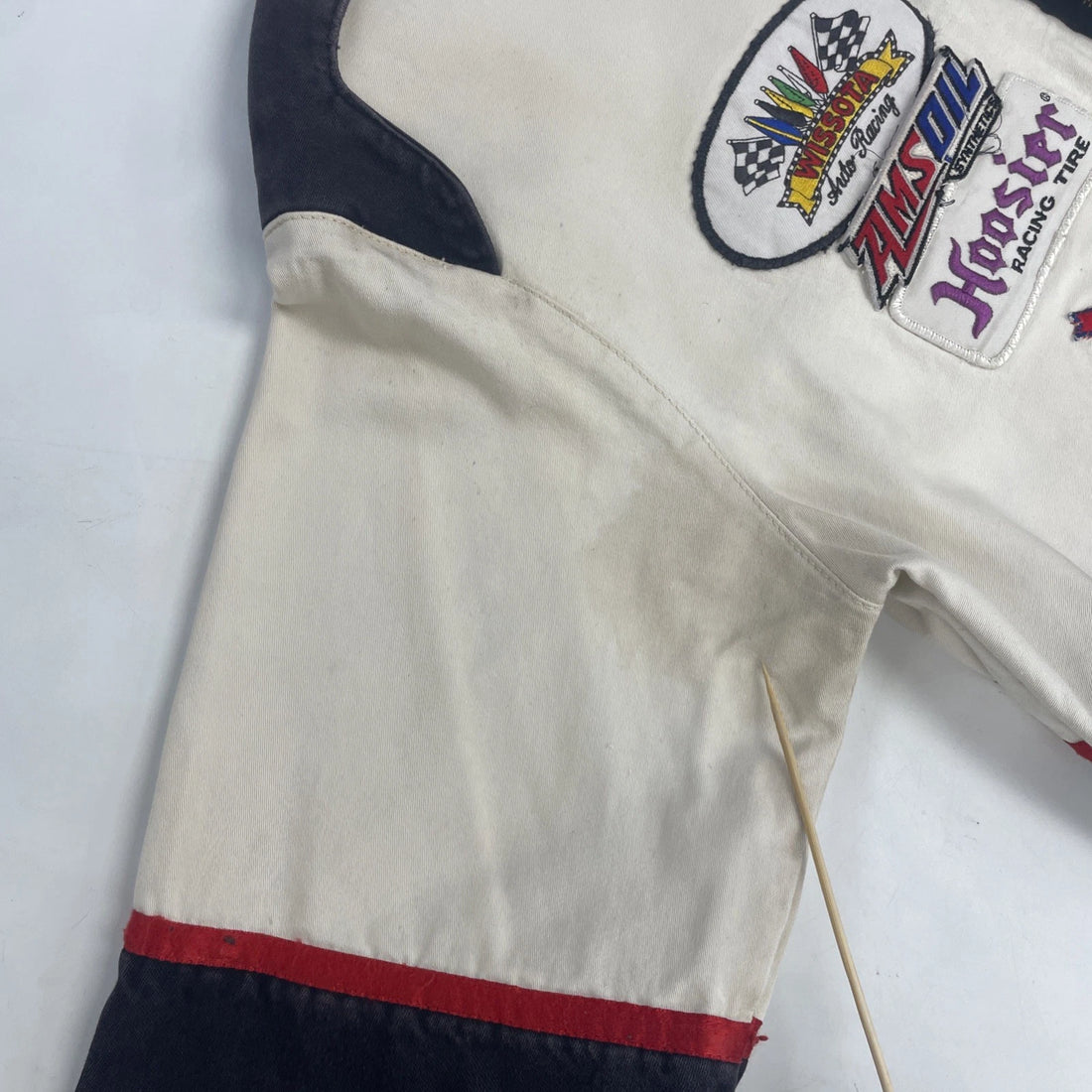 Vintage Ace Racing Jacket Size XL Patches