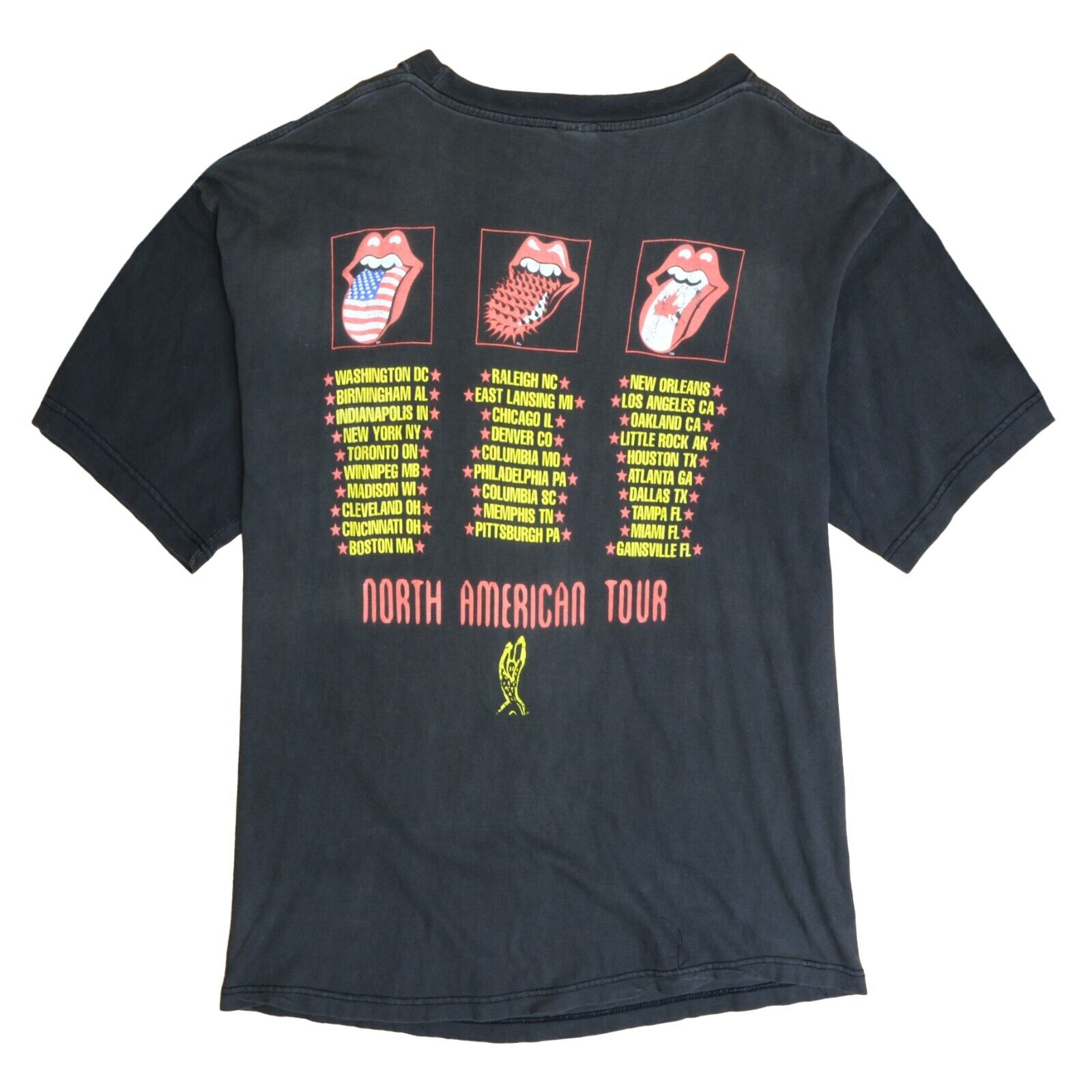 Vintage Rolling Stones Voodoo Lounge North American Tour T-Shirt