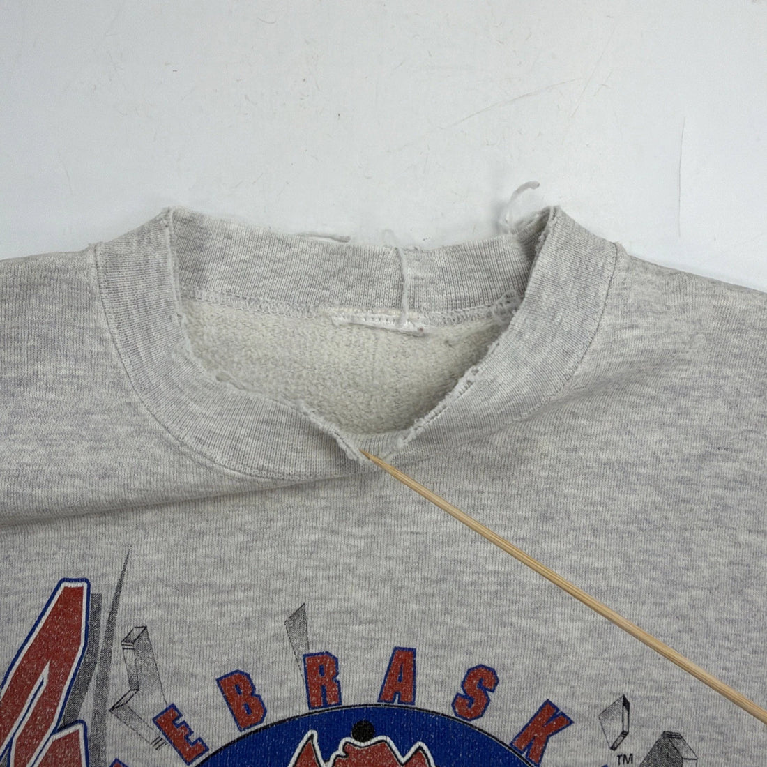 Vintage Nebraska Huskers Crewneck Sweatshirt Size XL 90s NCAA