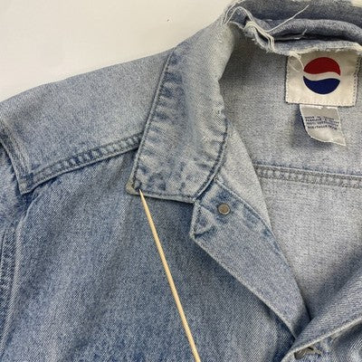 Vintage Pepsi Denim Trucker Jacket Size Medium