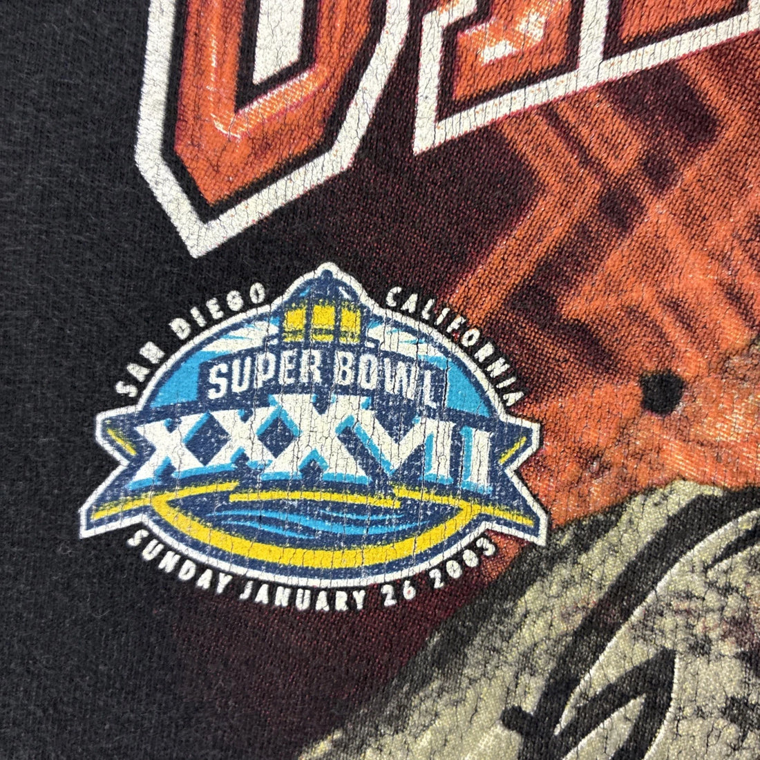 Vintage Super Bowl XXXVII Champions Tampa Bay Buccaneers T-Shirt Medium NFL