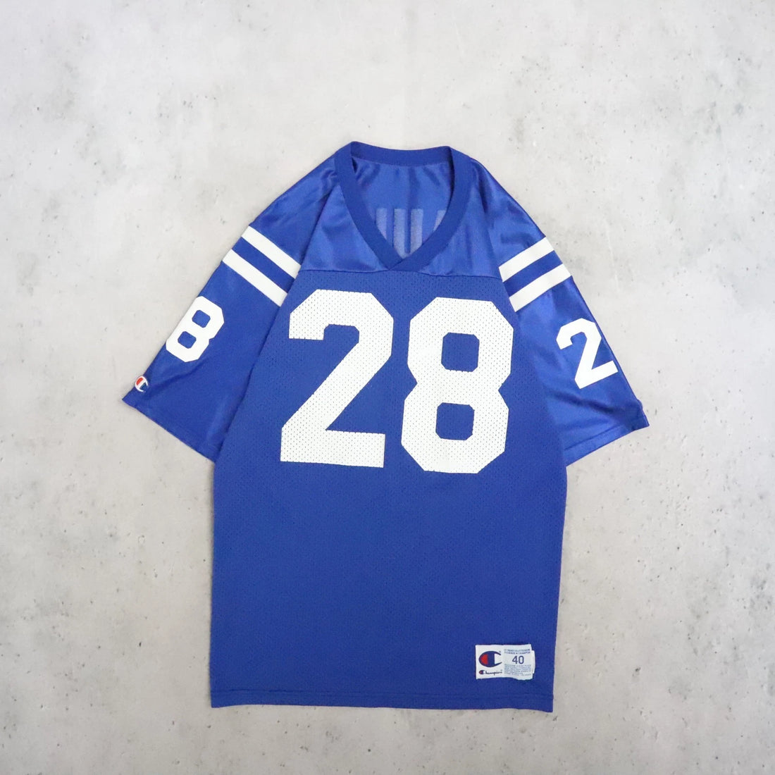 Vintage Indianapolis Colts Marshall Faulk Champion Jersey Size 40 NFL